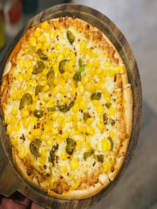 Corn Cheese Burst  Pizza