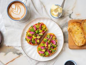 Creamy Avocado Dream Toast(Vegan) [200 Gms]