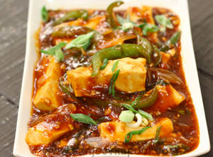 Veg Cheese Chilly [Gravy]