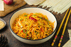 Hot Garlic Sauce Noodles (semi Gravy )