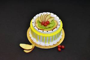 Fresh Fruit Cake ( Eggless)