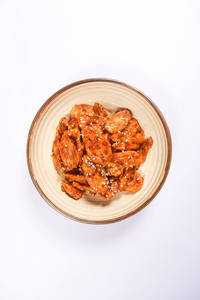 Crispy Sweet & Spicy Lotus Roots