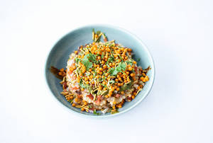 Sweet Potato And Sabudana Tikki Chaat ( Vegan / Gluten Free )