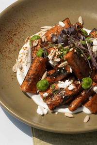 Char- Grilled Roasted Carrots
