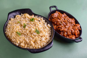 Ghee Rice with Beef Roast
