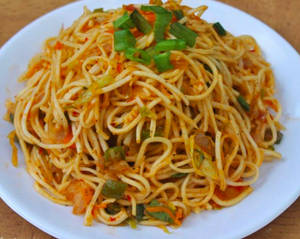 Veg Chilly Garlic Noodles