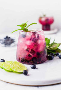 Blueberry Mojito