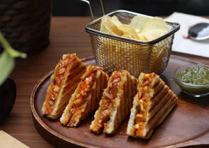 Tandoori Paneer Tikka Sandwich