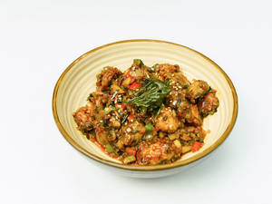 Basil Chili Mushrooms