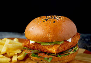 Paneer Patty Burger