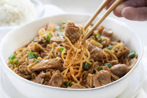 Pork Hakka Noodles
