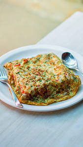 Butter Toast Omelet