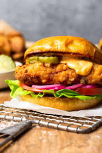 Smokey chicken burger