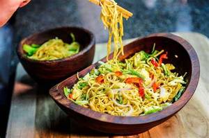 Singapore mixed noodles NVeg