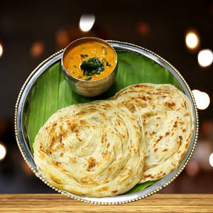 Veg Kurma With Parotta/appam