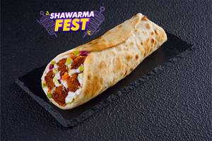 Sizzled Falafel Shawarma,.