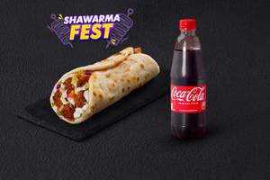 Veg Shawarma & Beverage Meal