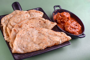 Parotta [3 Pieces] with Butter Chicken