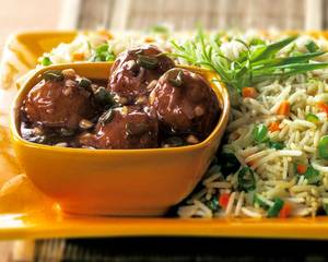 Veg Manchurian Fried Rice