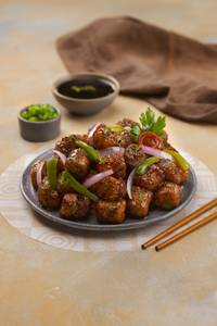 Manchurian Potato - Mini