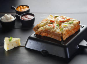 Melting Cheese Chicken Cheese Sandwich