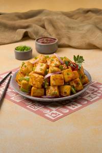Schezwan Paneer Dry - Mini