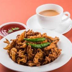 Kanda Bhajiya300G with medium Tea