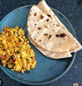 Egg Bhurji with 2 phulka