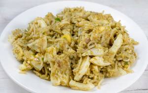 Green Pulao 2 Eggs  