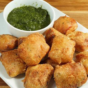 Paneer pakode with Tomato Sauce : 250G