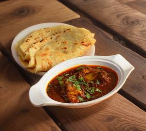 Roti with Chicken Meal