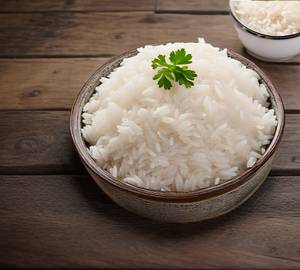 Plain rice                                                                                                    