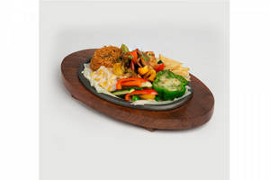 Exotic Veggie In Garlic Pepper Sauce Sizzler