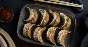 Millets & Wheat Chicken Momos [steam]