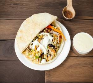 Crunchy Chicken Shawarma Plate