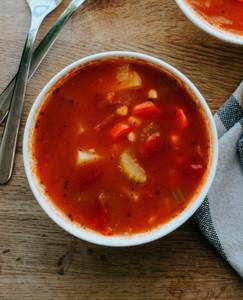 Pimped Vegan Tomato Soup