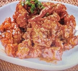 Crispy chili baby corn