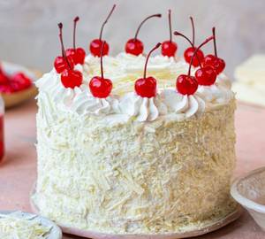 White Forest Cake 600Gms