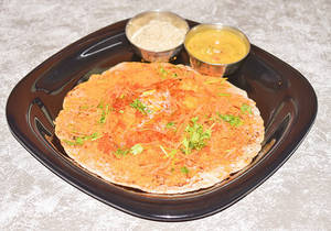 Open Butter Masala Dose