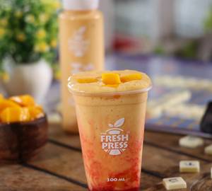 Rosy Mango Milk Shake
