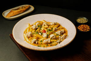 Chicken Mix Sauce Pasta