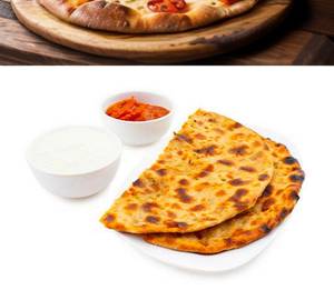 Aloo Pyaz Tawa Paratha