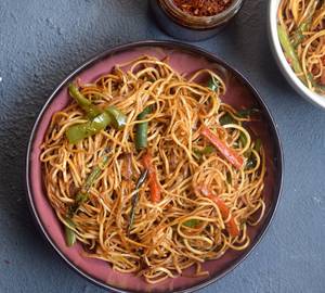 Schezwan Egg Noodles