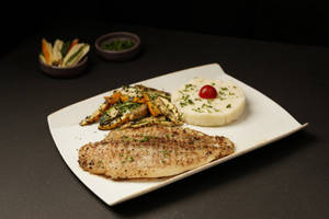 Herb Crusted Grilled Fish