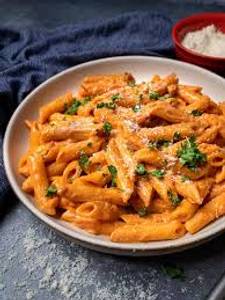 Mix sauce pasta
