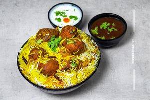 Egg Mughlai Biryani