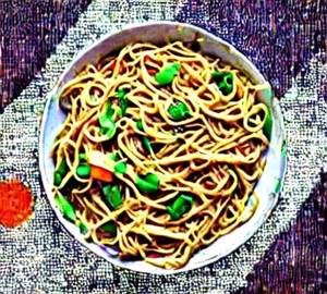 Schezwan Chicken Noodles