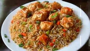 Chicken Manchurian Fried Rice