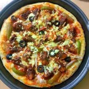 Spicy Mushroom Pizza