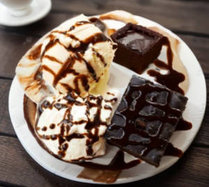 Brownie Fudge Sundae